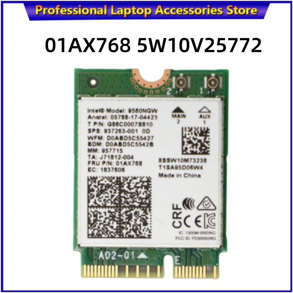Для Lenovo Yoga Slim 7 Carbon 13ITL5 Yoga C640-13IML C740-15IML беспроводная карта Bluetooth модуль 01AX768 5W10V25772 Для Lenovo Yoga Slim 7 Carbon 13ITL5 Yoga C640-13IML C740-15IML беспроводная карта Bluetooth модуль 01AX768 5W10V25772