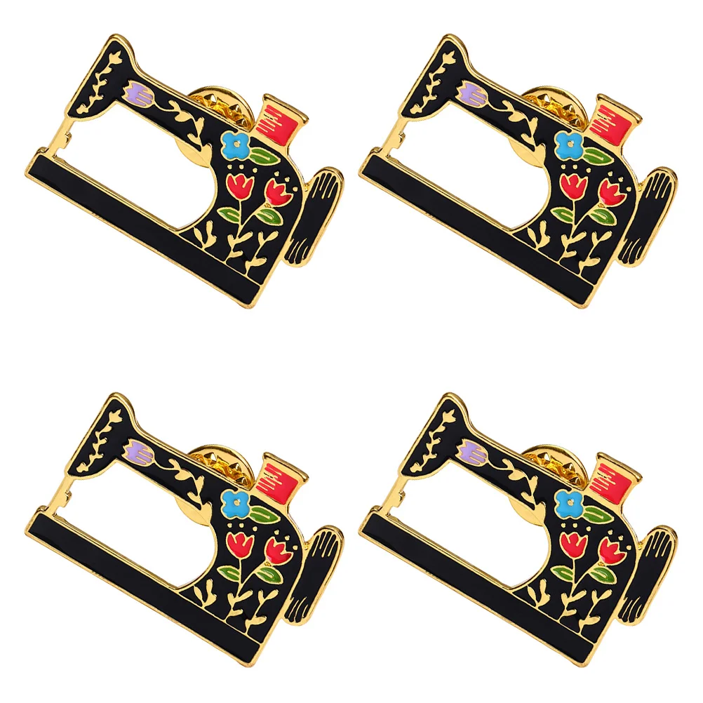 

Pin Brooch Enamel Lapel Sewing Dress Crystal Machine Novelty Cute Clothes Breast Wedding Badge Child Bags Kids Gifts