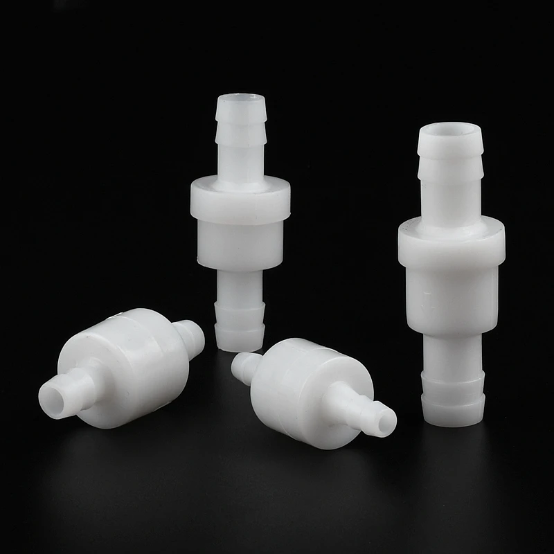 1-50 шт. 4 мм 6 мм 8 мм 10 мм 12 мм пластиковый односторонний встраиваемый обратный клапан для газа воздуха жидкости воды односторонний клапан соединители для шлангов из ПВХ