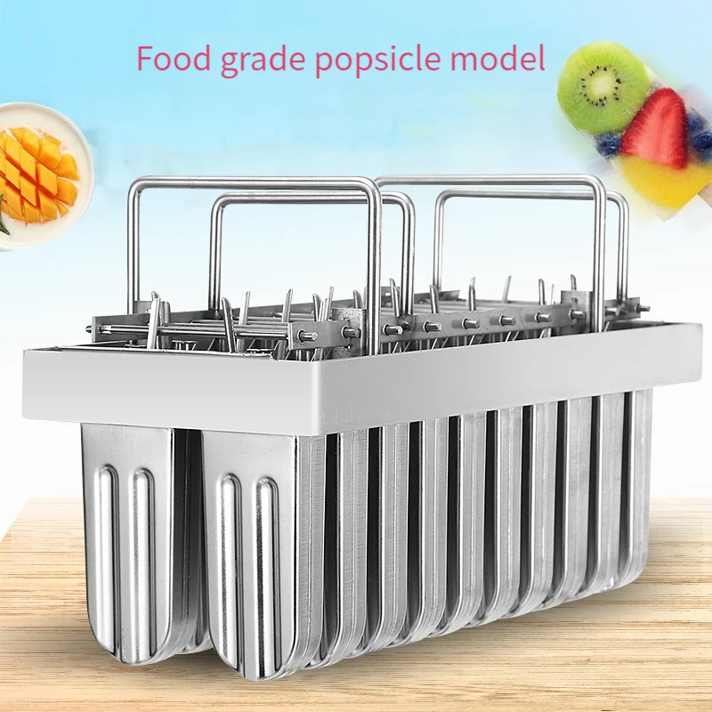 

Форма для мороженого из нержавеющей стали 20 шт. форма для мороженого леденец эскимо держатель для мороженого DIY формы для крема для льда