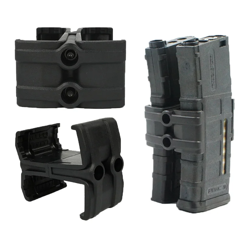 

Fast 5.56 Magazine Connector for AK M4 PMAG Magazine Parallel Coupler SCAR Nylon Cartridges Clip Rifle Gun Airsoft Accessories