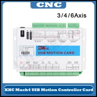 new xhc mach4 usb breakout board 3 4 6 axis usb motion control card 2000khz support windows710 for cnc enrgaver lathe machine