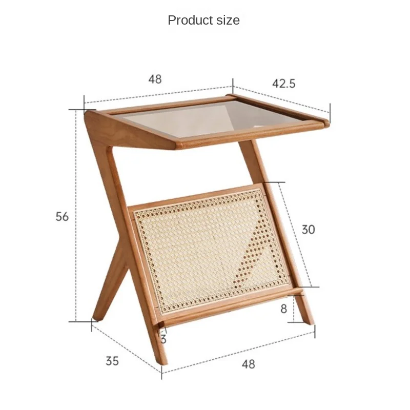 Кофейный столик из массива дерева диван боковой угловой для гостиной креативные