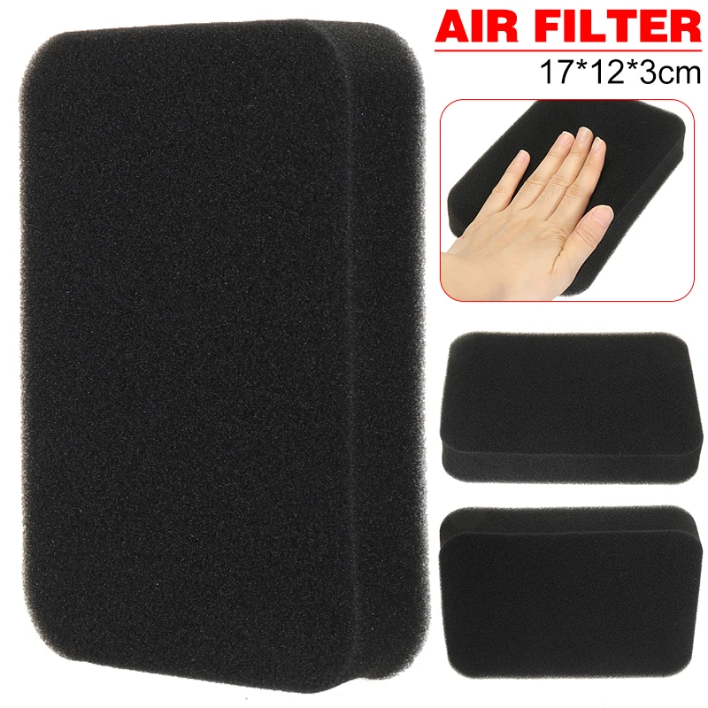 

1pcs Black Lawn Mower Air Filter Foam Air Filter Replacement 150x110x30mm Garden Tools Accessory FOR HONDA GX240 GX270
