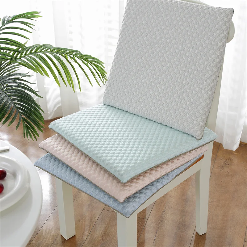 

Foam Seat Soft Cushion Cool Breathable Stool Cushions Washable Square Thicken Office Students Chair Pad for Home Kitchen Living