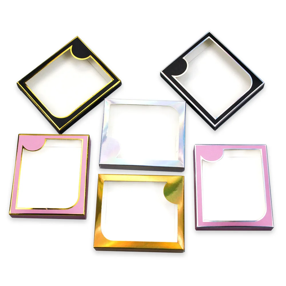 Коробка для хранения ресниц норковая 5D 25 мм пустая упаковка с лотком оптовая