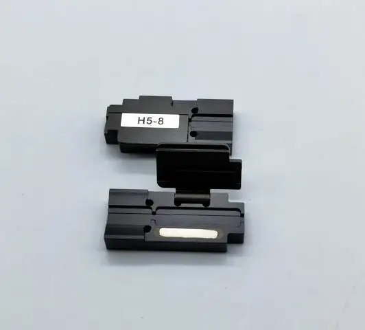Optical Ribbon Fiber Fusion Splicer ILSINTECH SWIFT-R5 Fiber Holder H5-4 H5-6 H5-8 H5-12 Ribbon Cable Clamp A Pair