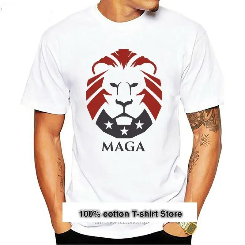 Camiseta gris MAGA Lionre, сделайте Америку великолепной снова 2020 для мужчин, высота S-3XL Camiseta gris MAGA Lionre, сделайте Америку великолепной снова 2020 для мужчин, высота S-3XL