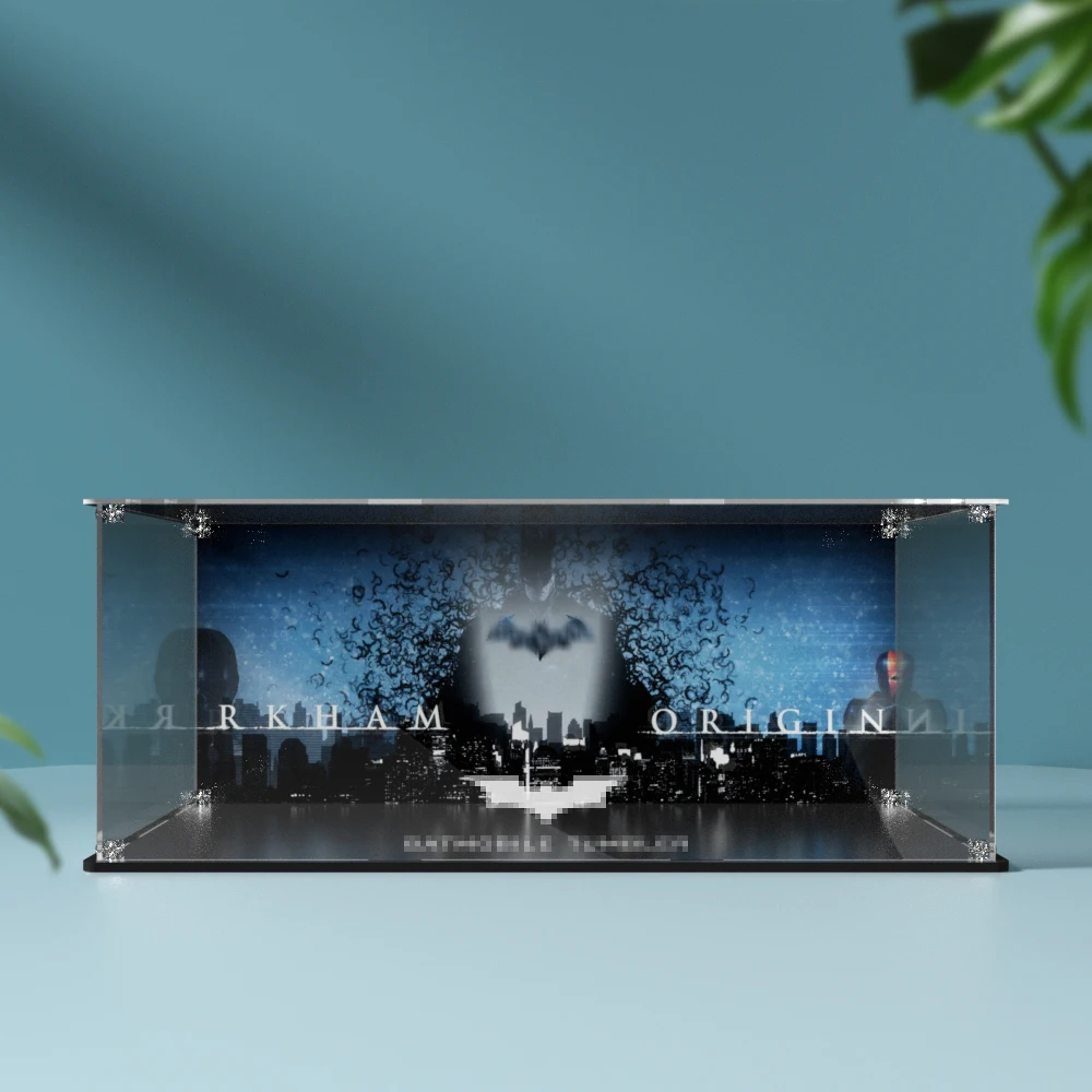 Акриловая витрина для лего кирпича 76240 Бэтмен Бэтмобиль стакан пылезащитный