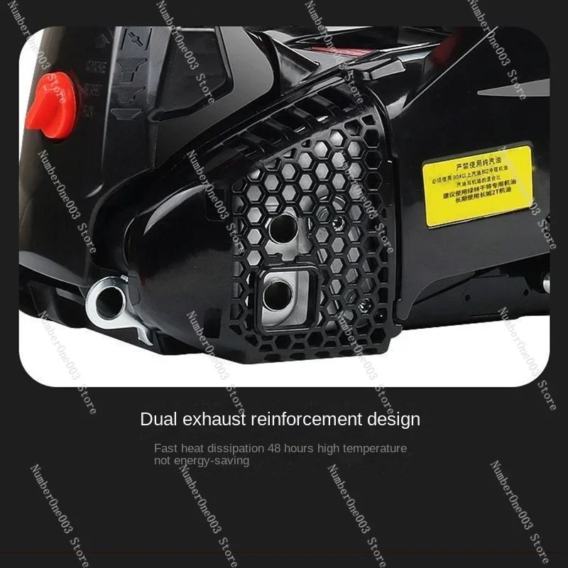 4900 Вт 12-дюймовая мощная немецкая технология бамбуковая бензопила бензиновая