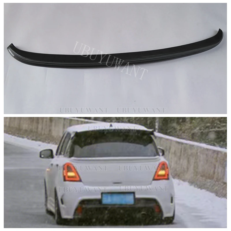 

Высококачественный задний спойлер из углеродного волокна для Suzuki Swift 2005 2006 2007 2008 2009 2010 2011 2012