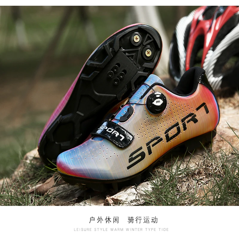 

2022 велосипедная обувь Carbon Men Outdoor MTB велосипедная обувь самоблокирующаяся Zapatillas Ciclismo mtb кроссовки для женщин мужчин дорожный велосипед обувь