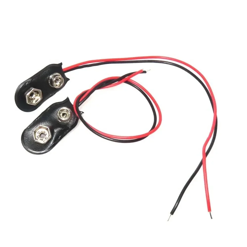 1000 шт. 9 В разъем для батареи защелкивающийся зажим постоянного тока штекерная