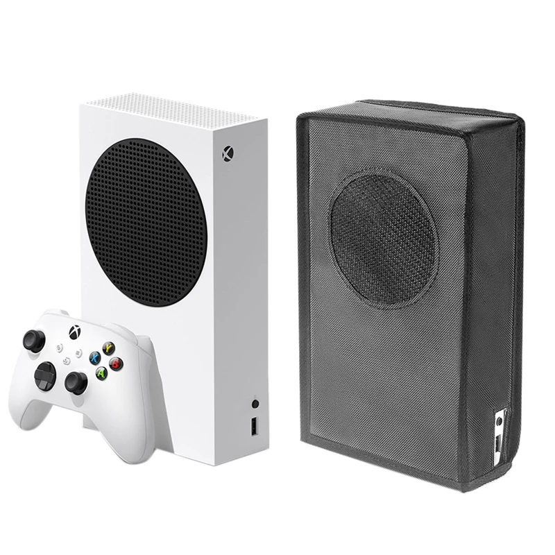 

Популярный черный нейлоновый пылезащитный чехол для Xbox серии S, мягкий аккуратный пылезащитный чехол с подкладкой, устойчивый к царапинам п...