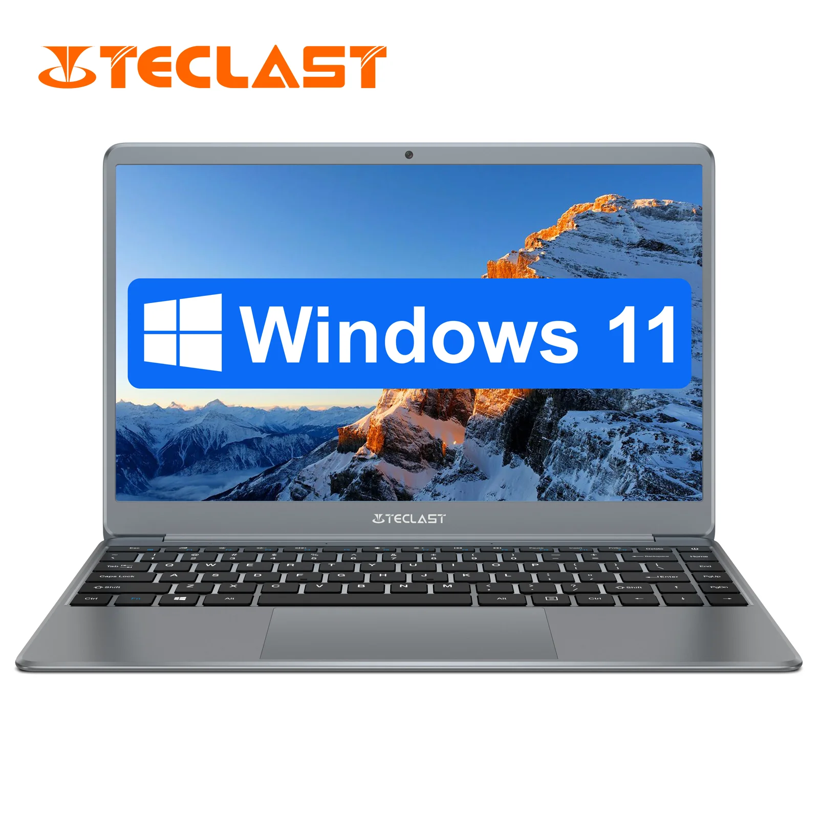Teclast F7 Plus 2 laptop, Windows 11 Notebook, 1920x1080 IPS, 8GB RAM, ROM 256GB, Intel Gemini Lake, N4120, dual band WiFi, USB 3.0, 14,1 inches, UHD Graphics 600