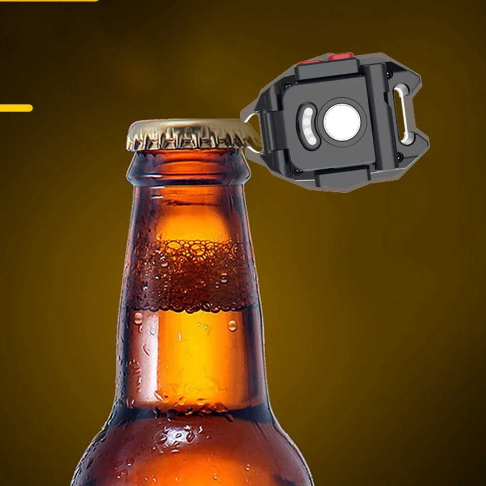 Мини-светодиодный рабочий светильник портативный брелок-фонарик лампа COB для