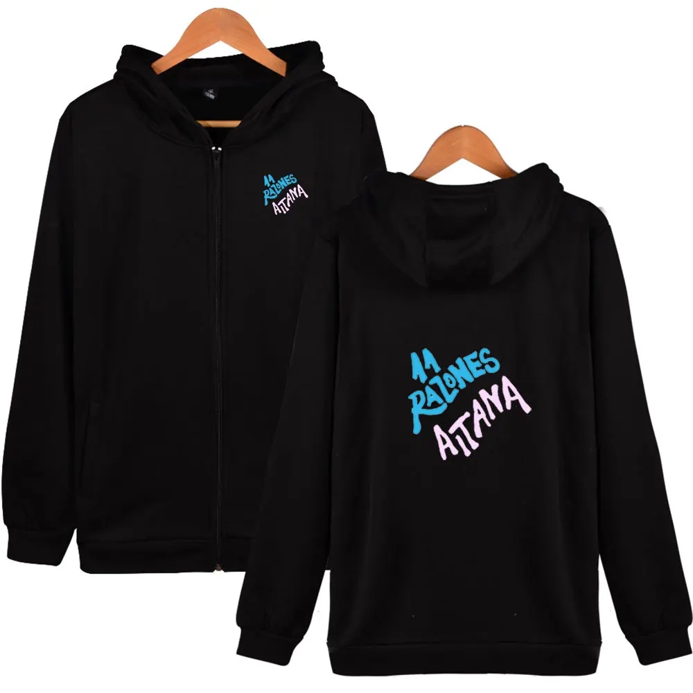 

Men Clothes Aitana Ocana Zipper Hoodies Unisex Sweatshirts Cosplay Zipper Fashion Volleyball Singer Hooded Zipper Casual Zip Hoo