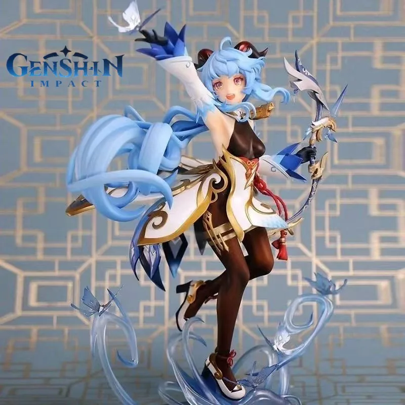 

Genshin Impact Figure Ganyu 1/7 Static Figure Game Genshin Impact Collectible Decoration Anime Pvc Collection Doll Children Gift