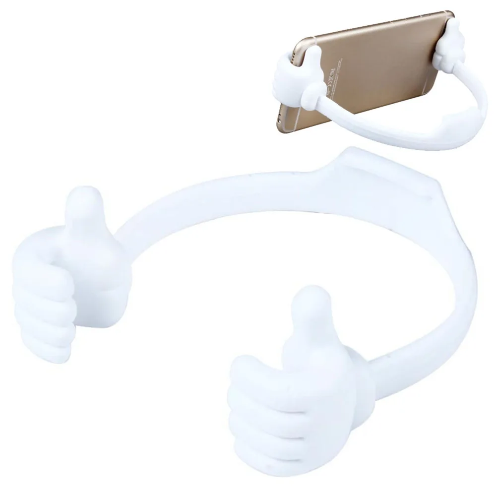 besegad flexible thumb designed tablet desk table car mobile phone smartphone holder stand display mount for iphone 8 x 7 6 6s free global shipping