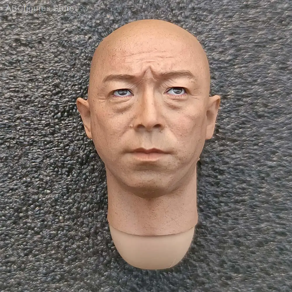 

1/6 Scale Bo Huang Head Sculpt Head Carving Model Fit 12'' Male Soldier Action Figure Body