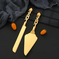 high grade knife shovel set alloy exquisite hollow handle home western style cake pizza western style baking tools