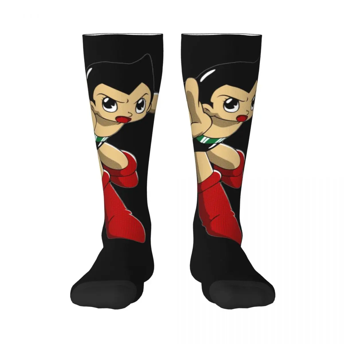 

Tetsuwan Atom Anime Astro Boy 6 Adult Stockings Cute High elasticity Humor Graphic Color contrast INS style Elastic Stockings