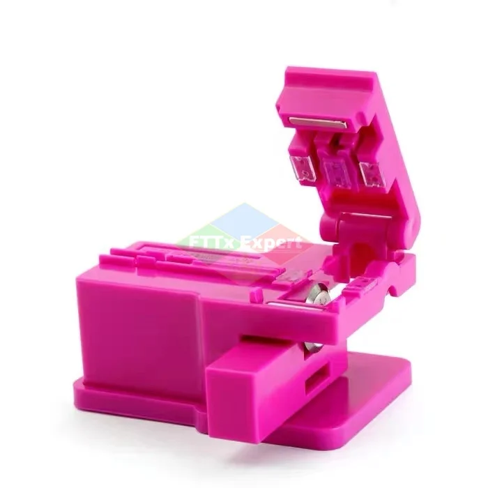 New Hand Tool FTTH Optical Fiber Cutter Tungsten Steel Sheet Fiber Optical Cleaver Tool Plastic Material Special Free Shipping