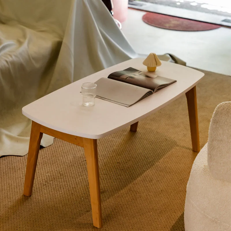 

Rectangle Wooden Dining Table Games Laptop Unique Magazine Beautiful Vase Makeup Tea Table Breakfast Meuble Balcony Furniture