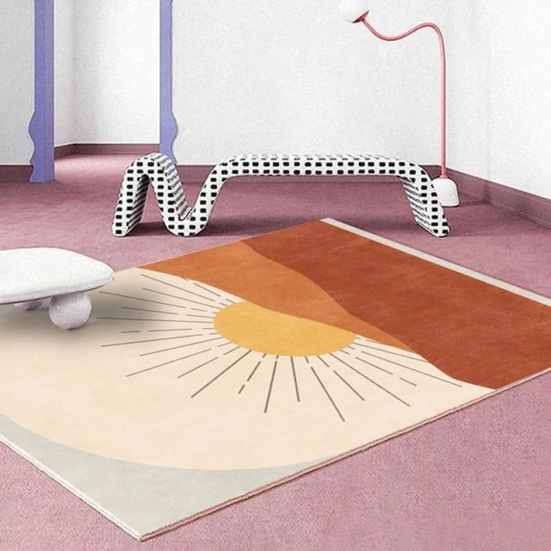 

Modern Simplicity Living Room Carpet Sofa Coffee Tables Floor Mats Cloakroom Lounge Rug Light Luxury Bedroom Decor Rugs Washable