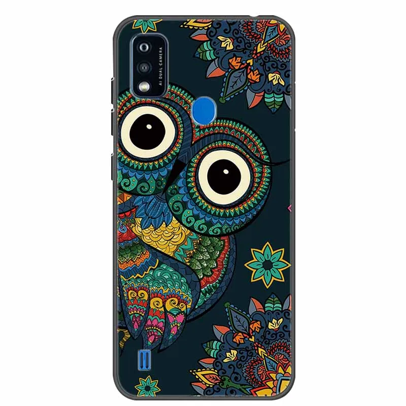 Чехол для ZTE Blade A51 роскошный силиконовый мягкий чехол из ТПУ A51/A71 защитный