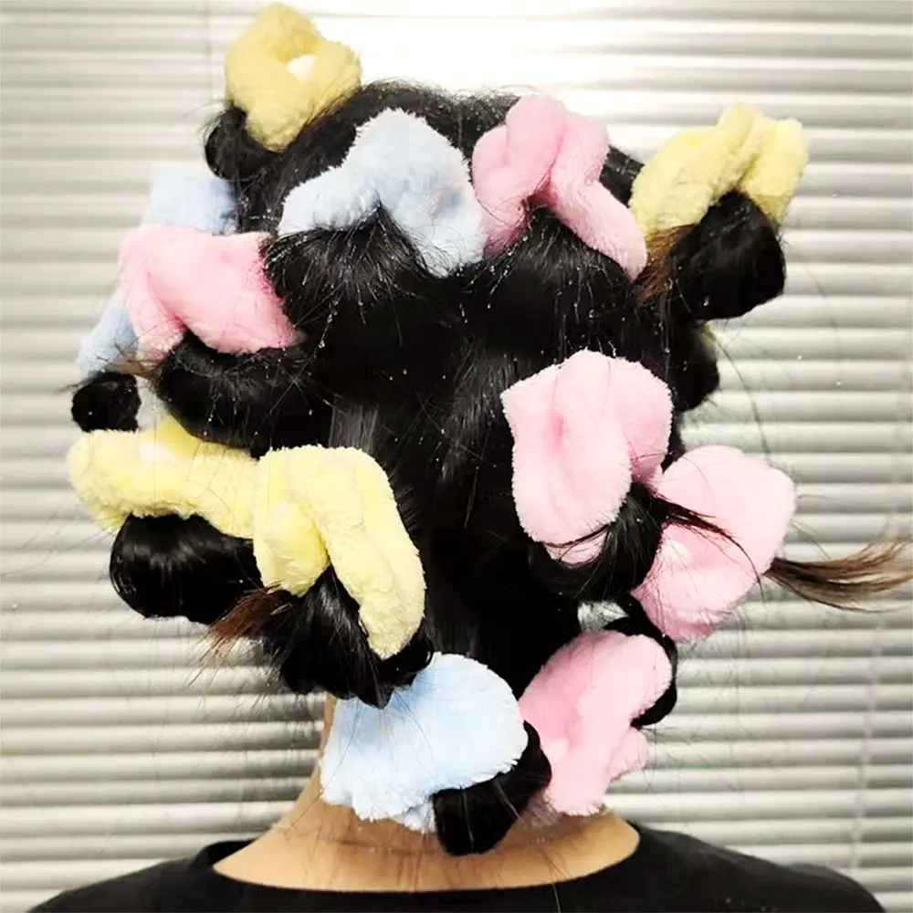 

6Pcs/Set No Heat Hair Rollers Simple Operation Hair Curling Iron High Quality Hair Styling Tools For Professional Salon Use