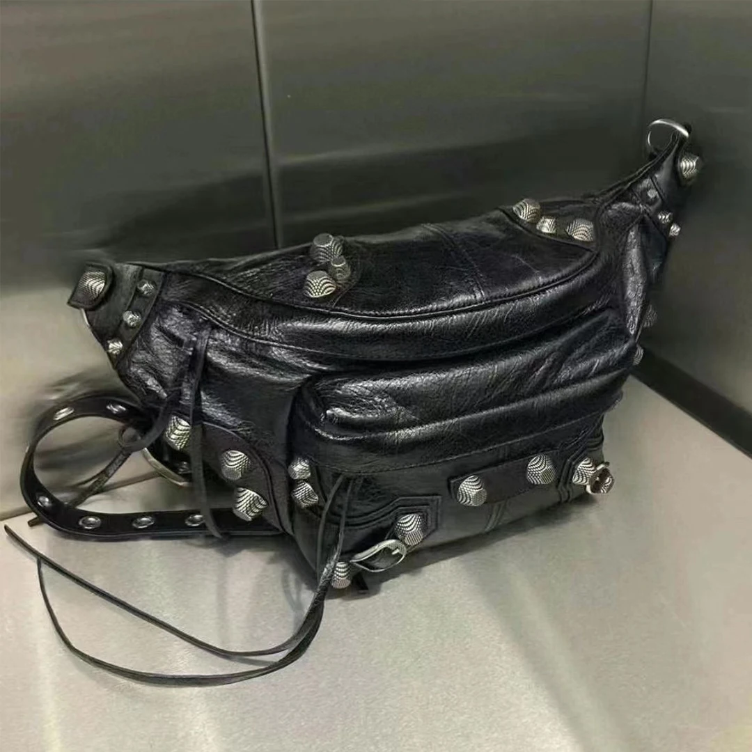 

NIGO Leather Waist Pack Bag Ngvp #nigo6144