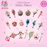 bandai gachapon sailor moon gashapon transfiguration magic wand candy toy anniversary pendant action figures toys collection