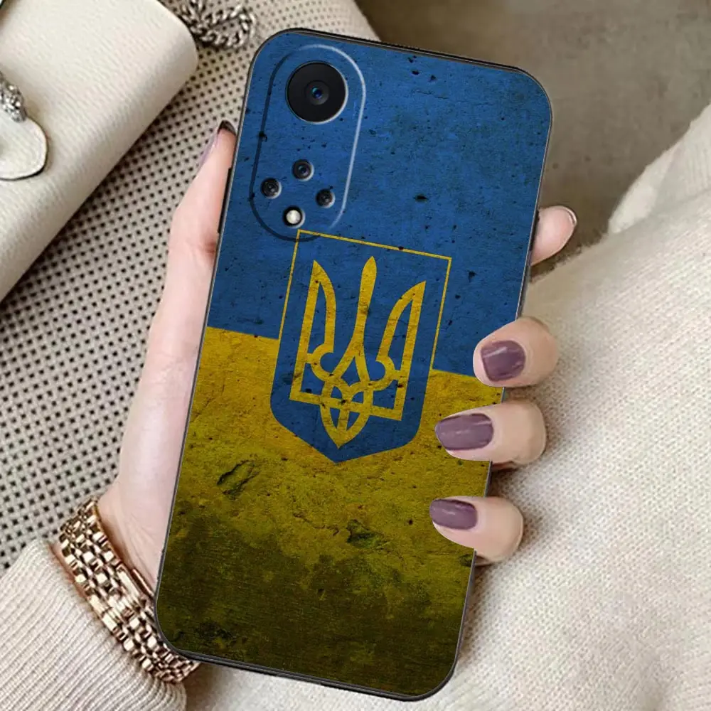 Case For Huawei NOVA Y90 Y70 Y61 10 9 9 Plus 8 8I 7 7I 6 SE 5 5I 4 3 3I 2S Lite Plus Pro Case Funda Coque Shell Flag Of Ukraine
