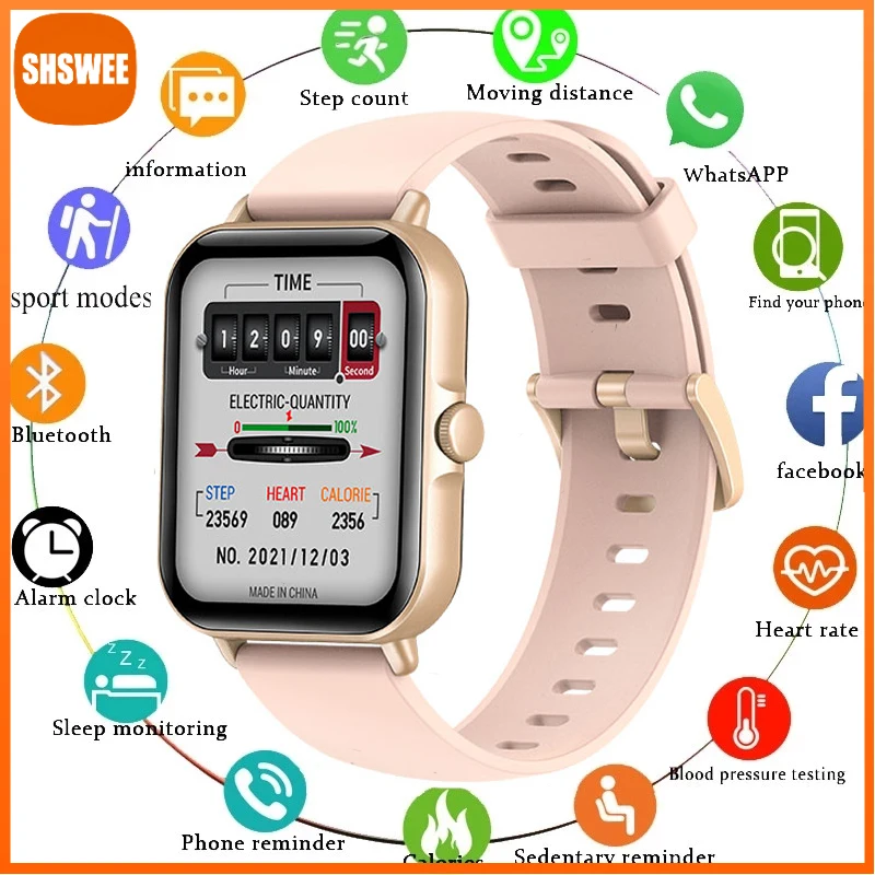 

Смарт-часы Xiaomi для мужчин и женщин, спортивный фитнес-трекер, пульсометр, мониторинг сна, Смарт-часы, Смарт-часы для телефонов Android, iOS