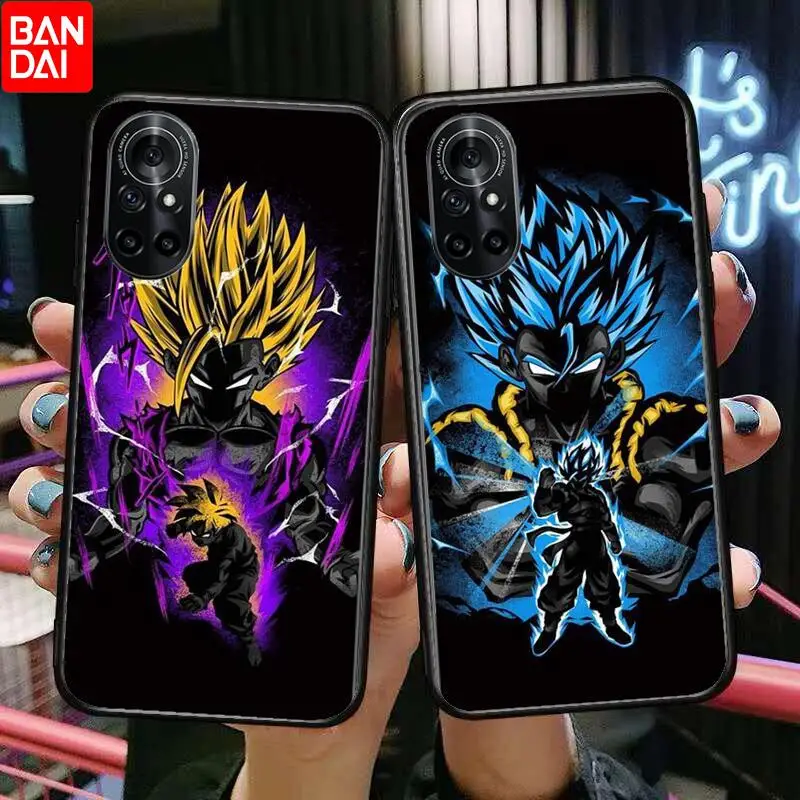 

Black Dragon Ball HD Clear Phone Case For Huawei Honor 20 10 9 8A 7 5T X Pro Lite 5G Black Etui Coque Hoesjes Comic Fash desig
