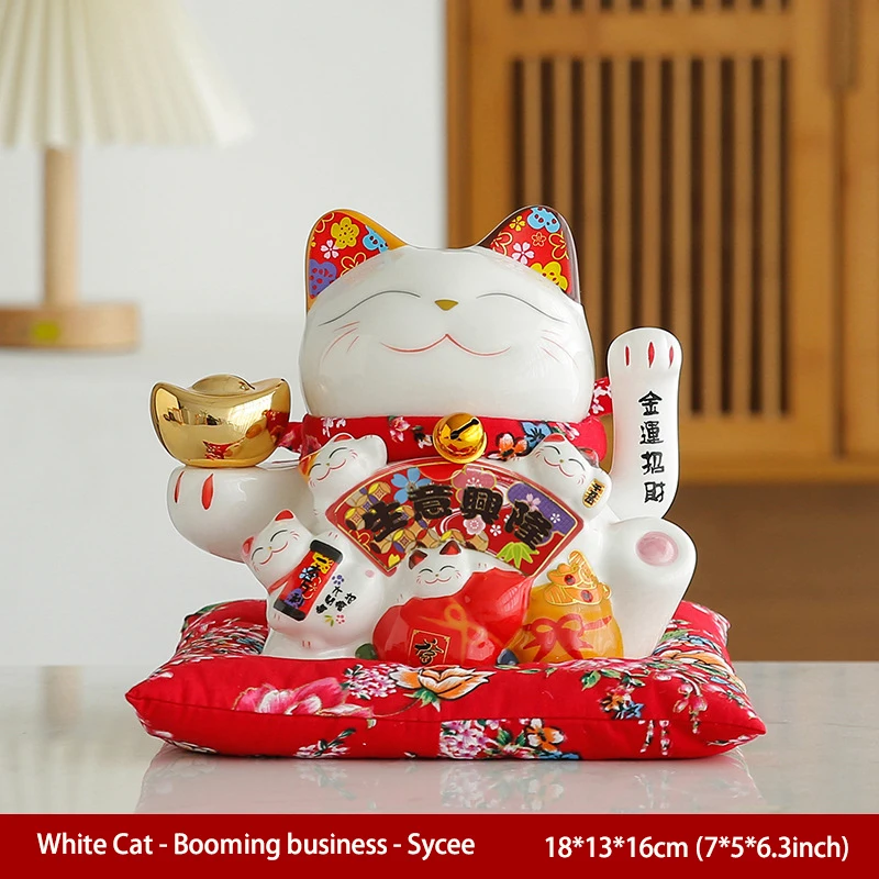 Керамическая статуэтка Манеки Неко Homelike Decor