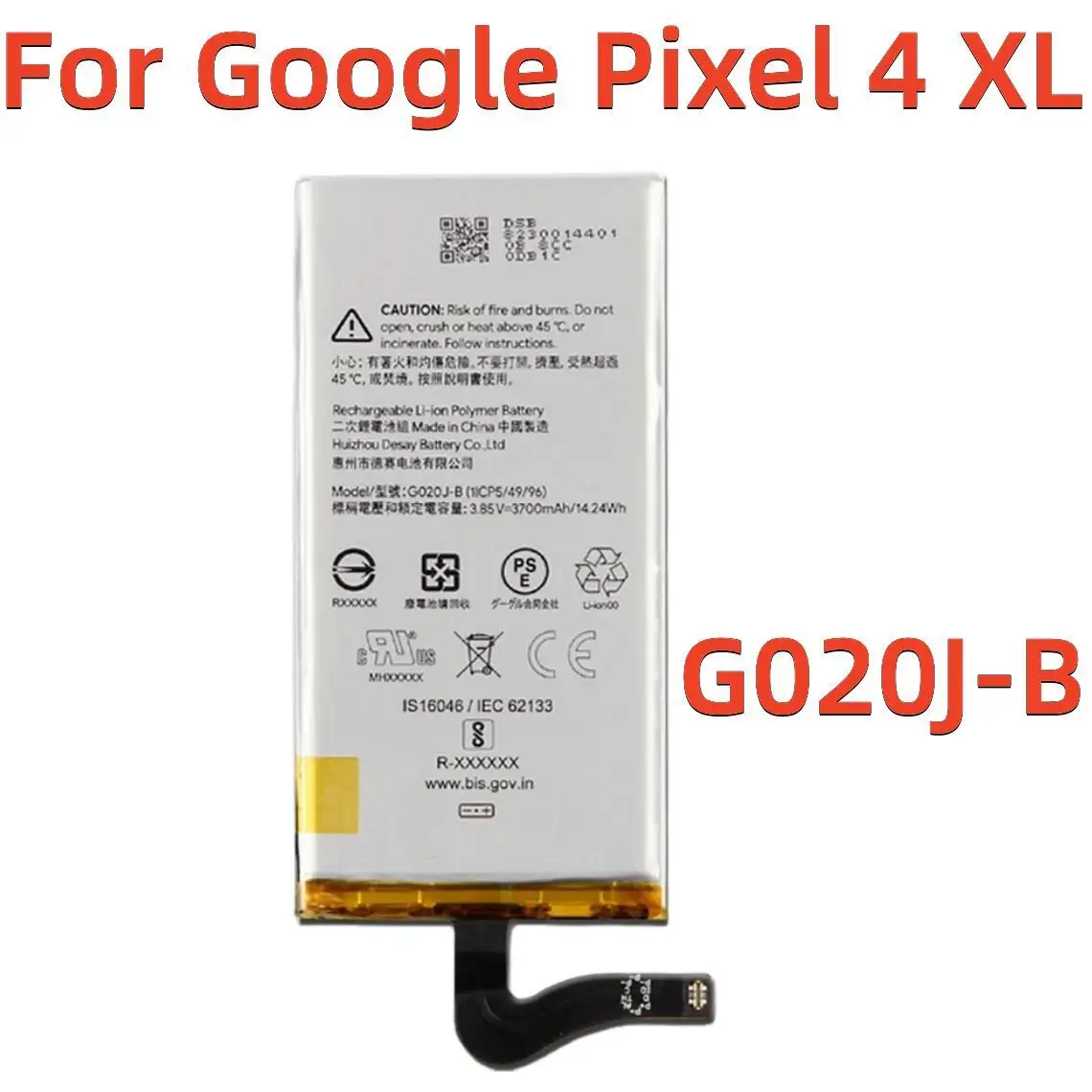 

Оригинальный аккумулятор Kikiss G020J-B 3700 мАч для Google Pixel 4 XL Pixel4 X Pixel 4XL Pixel4 XL аккумулятор батареи