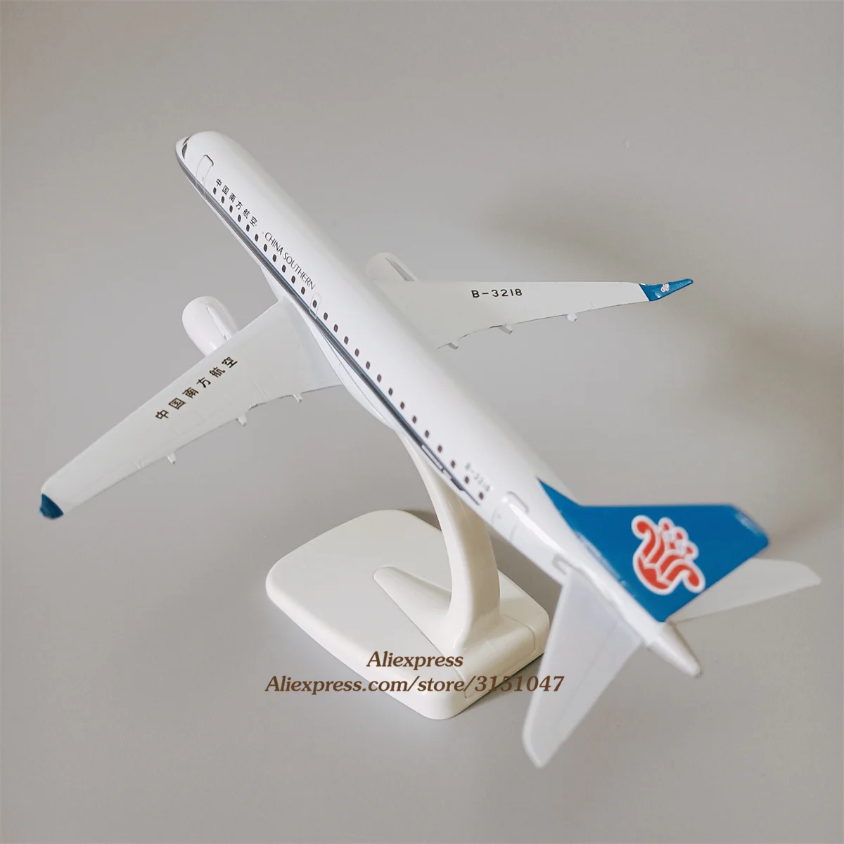 

NEW 20cm Air China Southern Brazil Industry E-190 E190 Airlines Airplane Model Plane Alloy Metal Aircraft Diecast Toy Kids Gift