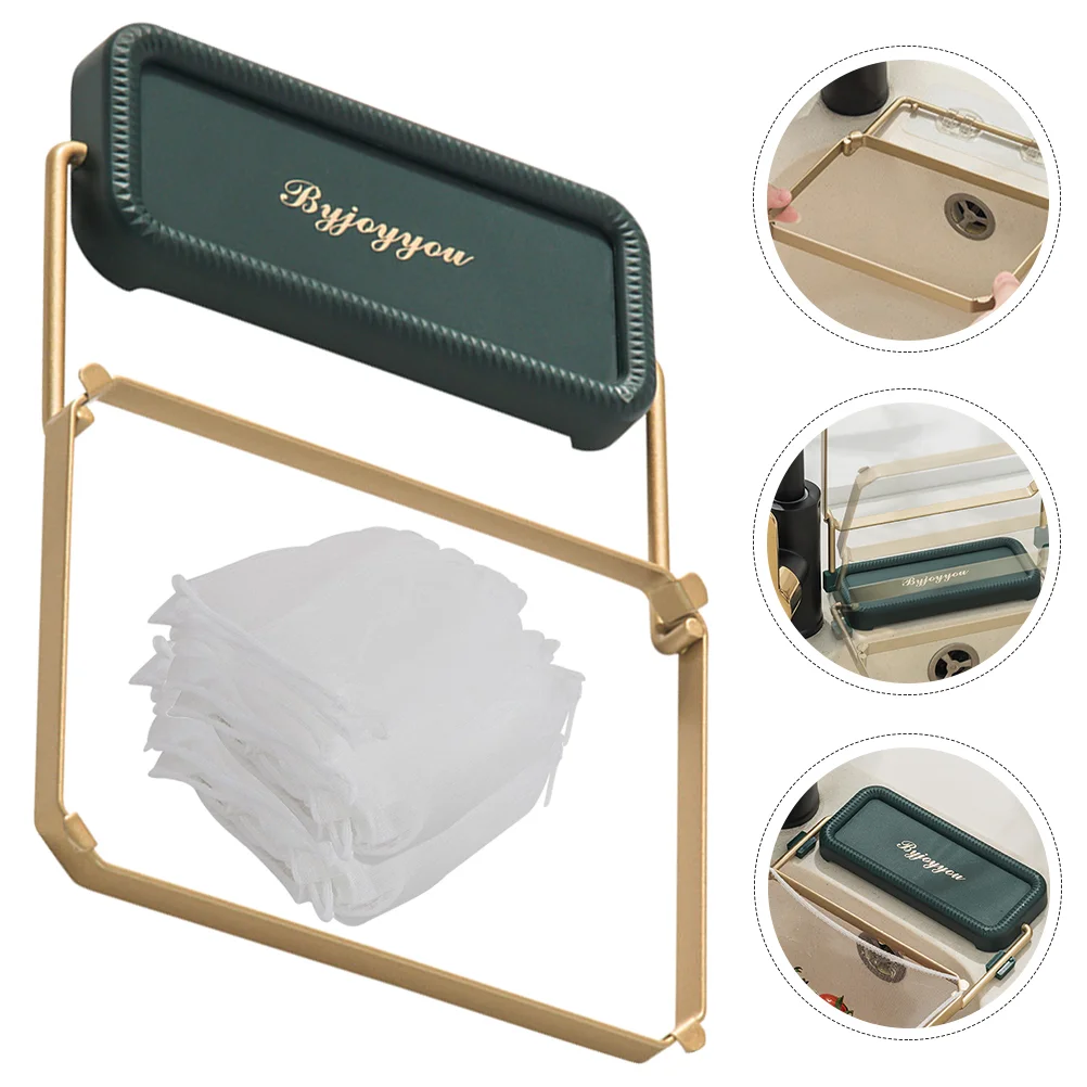

1 Set Convenient Small Sink Drain Basket Kitchen Sink Drain Mesh Sink Catcher for Clean Kitchen