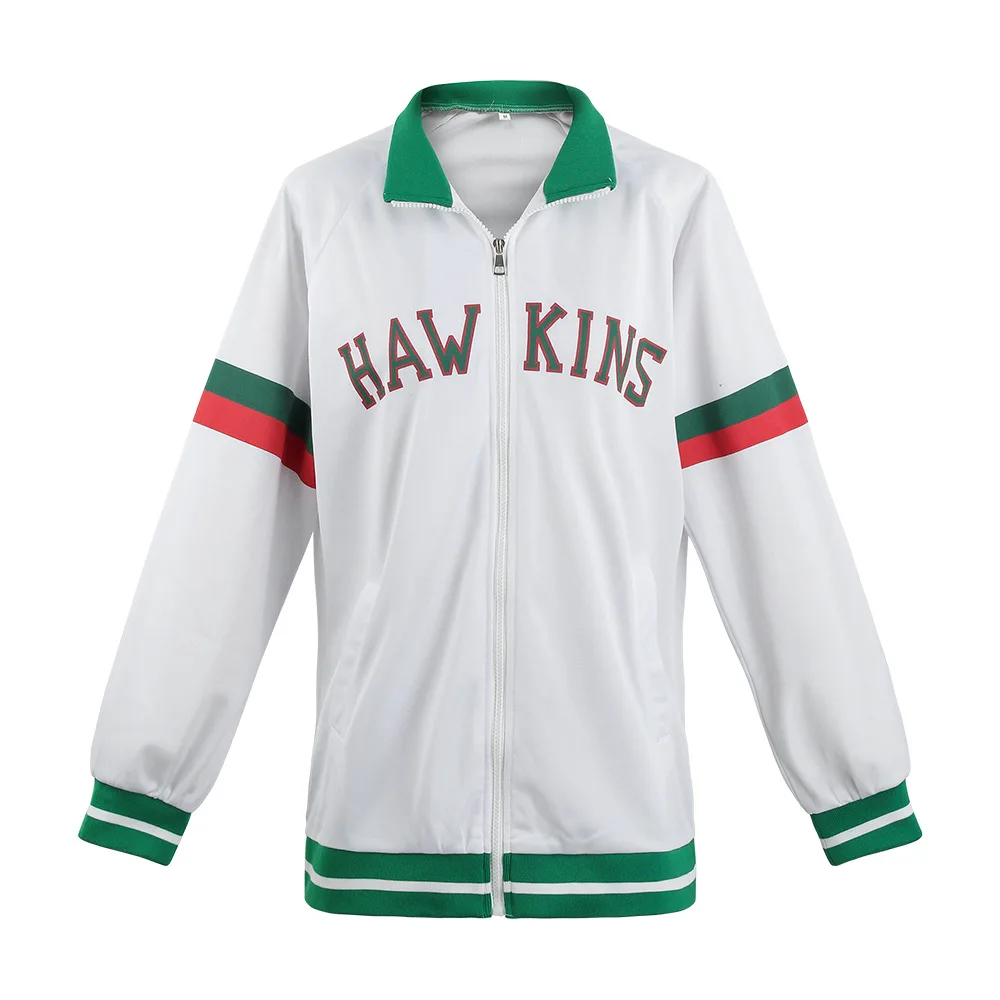 

Stranger Things Season 4 Cosplay Costume Lucas Sinclair Zip Jacket Sport Hawkins Cheerleading Dress Uniform Gift