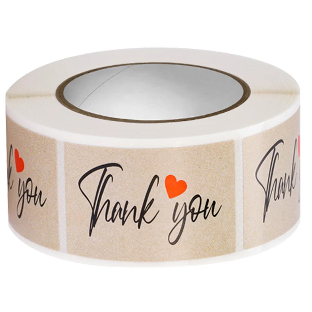 

50-250pcs Thanks You Stickers Plant Pegatinas Gracias Flores Merci Autocollants for Small Business DIY Gift Package Seal Decor