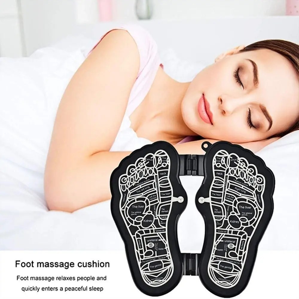 

Blood Circulation EMS Foot Massage Mat Relieve Fatigue Pain Relief Pulse Massager Reshaping Pad with Remote Control