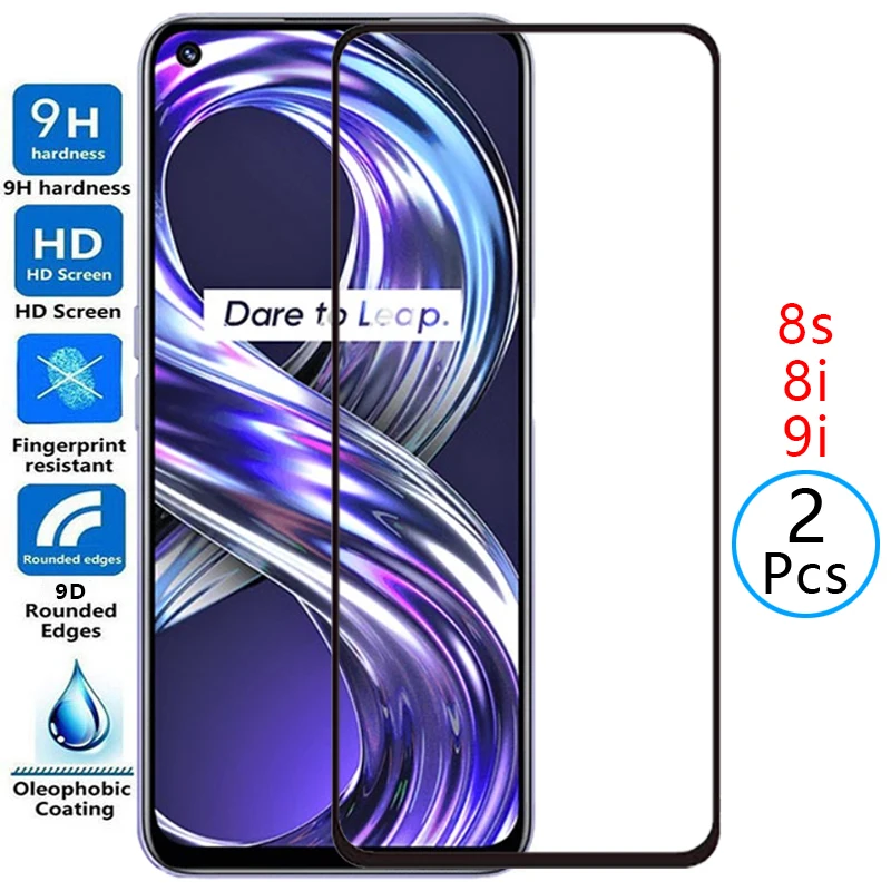

protective tempered glass for realme 8i 9i 8s 5g screen protector on realme8i realme9i 8 9 i i8 i9 s8 film realmi reame real me