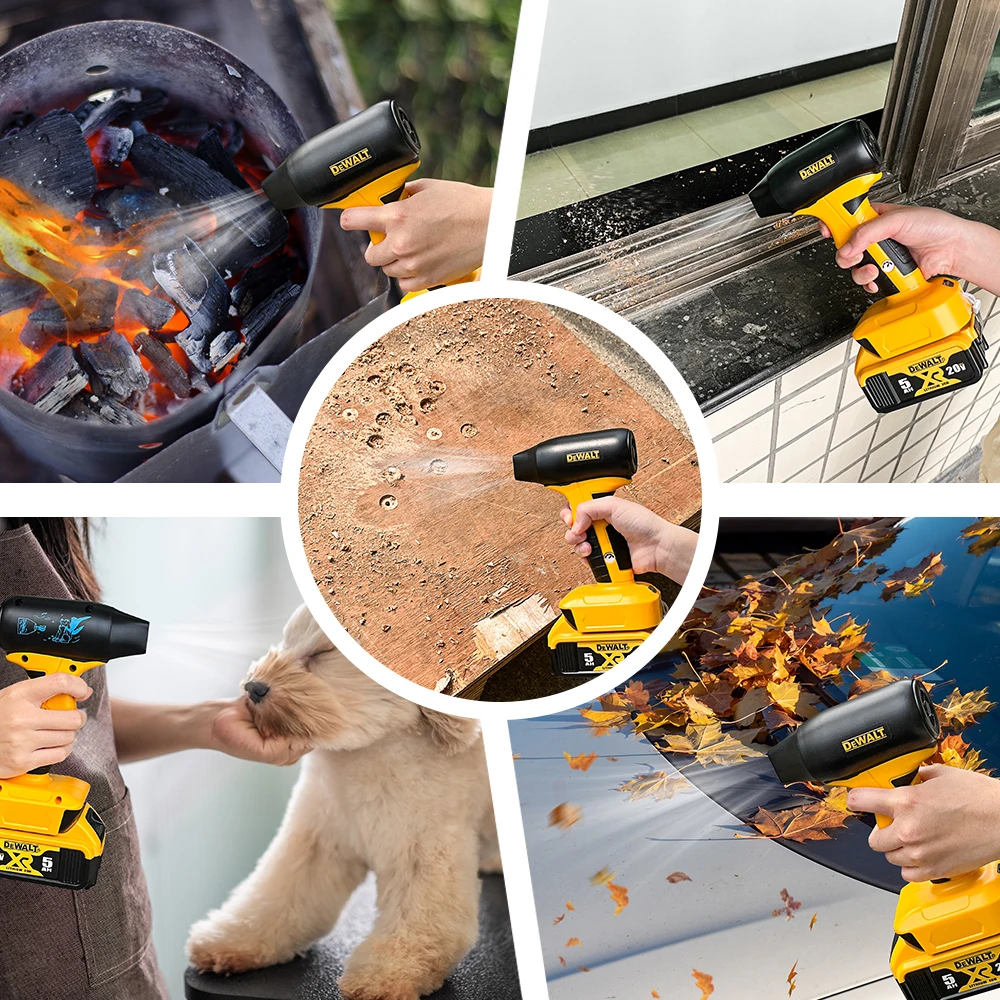 Бесщеточные электрические турбовентиляторы Dewalt реактивный вентилятор