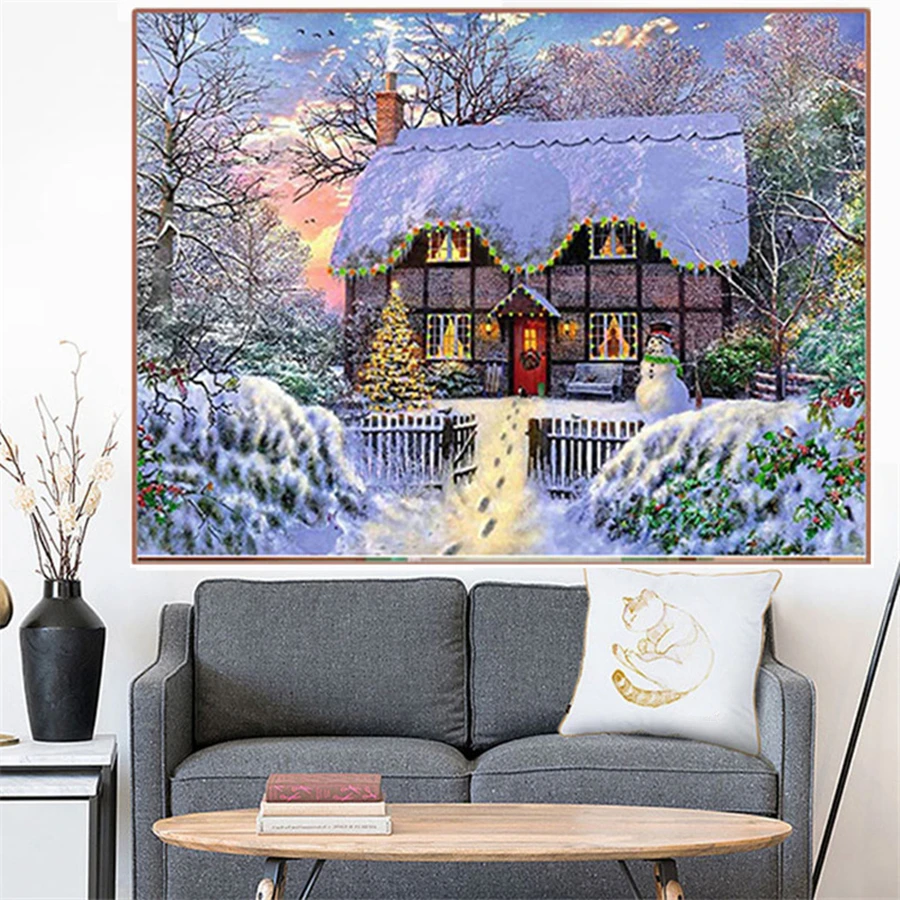 

DIY 5D Diamond Painting Scenic Series Kit Full Drill Square Round Embroidery Mosaic Art Picture Of Rhinestones Home Decor Gifts