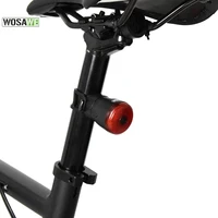 wosawe bicycle lights smart auto brake warning light ipx6 waterproof led charging cycling taillight bike rear light accessories