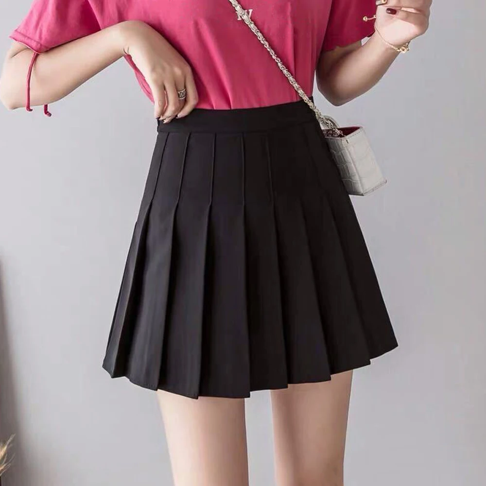 Сексуальная Женская юбка с завышенной талией шикарная трапециевидная женская