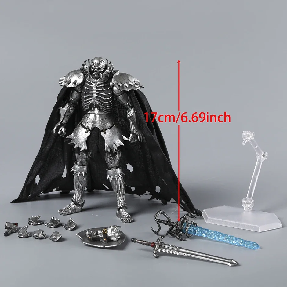 Фото Фигурка Figma 634-DX Skull Knight DX Edition, коллекционная модель, рождественский подарок, аниме-игрушка. №4