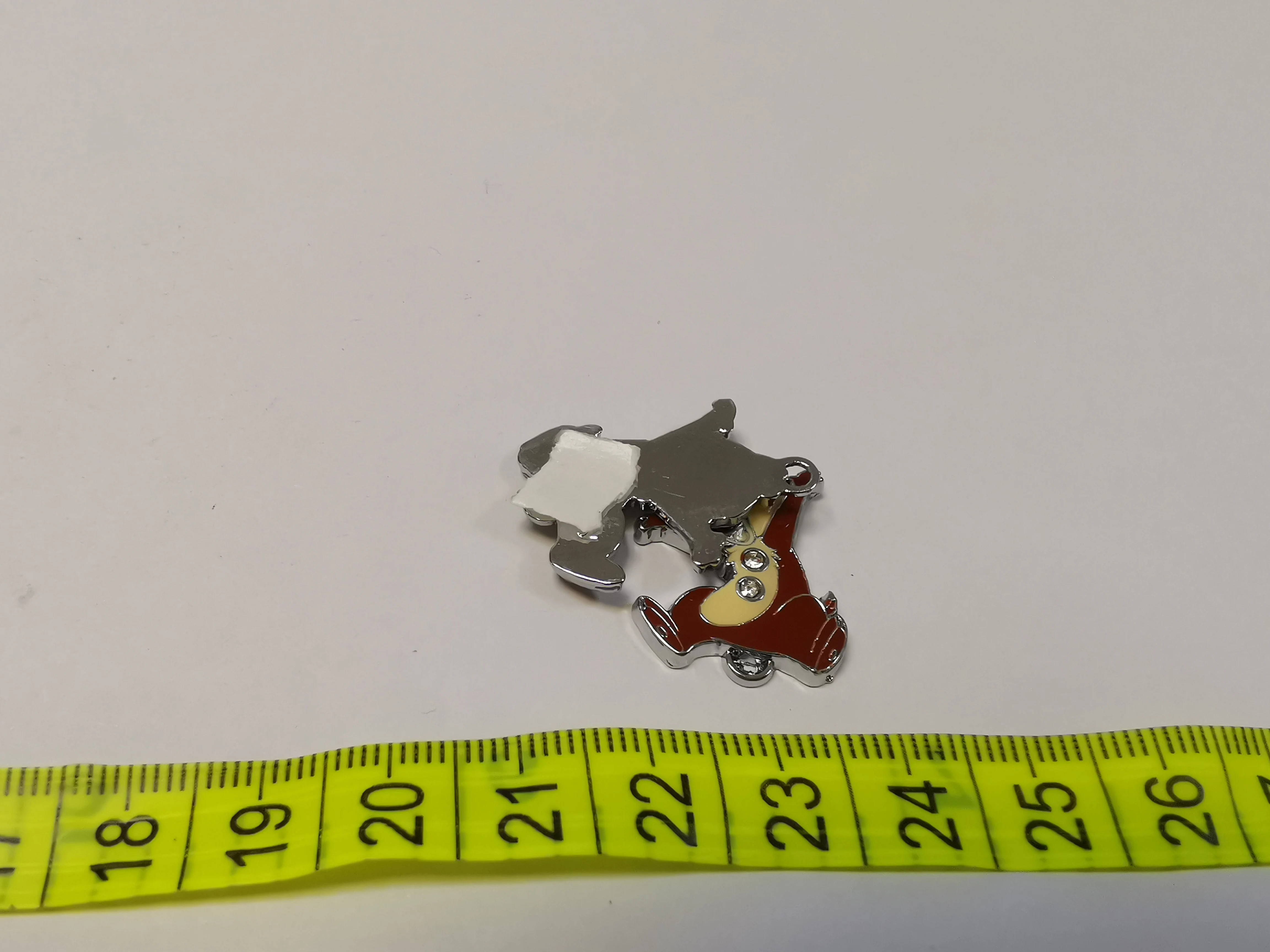 

New 20pcs/50pcs/100pcs Cartoon Anime DIY Key Chain Metal Charm Pendants Jewelry Making Gifts